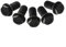 Lot de 5 vis de lame de scie M8 x 18 mm avec filetage à gauche pour utilisation d'équipement
