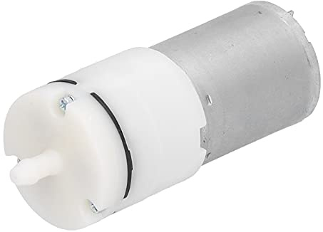 KIMISS DC 3V 6V Mini Air Pump Motor, Low Voltage 3V 6V Oxygen Pump Motor Can Be Connected Aquarium Oxygen Circulate to Solar Aquarium Pumping for Tank