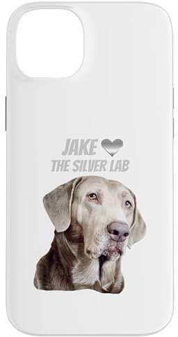 iPhone 14 Plus Jake The Silver Lab Gift Case