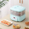 OZMDXKJ 200w Freeze Dryer Machine, 6-Tray Food Dehydrator, with 24H Timer, 30-80℃ Temperature Control, for Freeze Dried Candy, Fruit, Meat, Vegetables, and Snacks