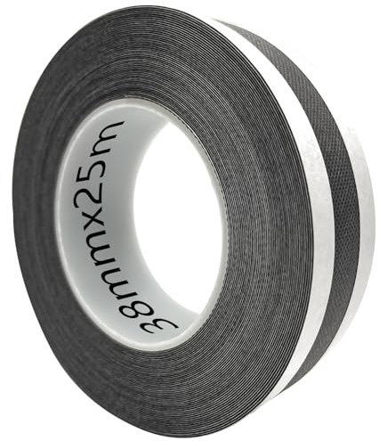 Sorlpv Gewächshaus Klebeband Anti Dust Tape 25m, Selbstklebend Kantenverschlussband für Stegplatten und Hohlkammerplatten von 11-16 mm (38mm Breit)