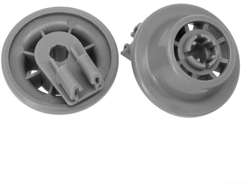 Gettimore 4pcs Cestello Rullo Lavastoviglie Ruote Per Bosch Per Siemens 611475 00611475 Lavastoviglie Ricambi Ruote di Ricambio
