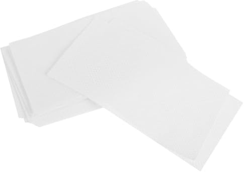 Artibetter 25 Stück Saugfähige Toilettenauflage fürs Bett aus Weißem Papier Tragbare Einlagen für Toilettenstuhl und Töpfchen für Ältere Frauen und Männer im Pflegeeinsatz