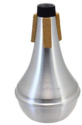 LotFancy Trompeten-Dämpfer aus leichtem Aluminium für Jazz, 8,9 x 15,2 cm, Schalldämpfer für Bühnenaufführung und Praxis