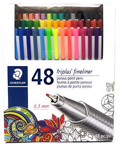 Staedtler triplus fineliner 334-0,3 mm 48pc