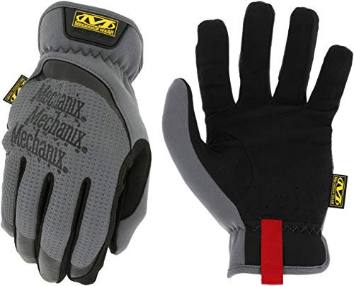 Mechanix Wear Mechanix Herren Fastfit® Gloves (Large, Grey) Arbeitshandschuhe, Grau, L EU