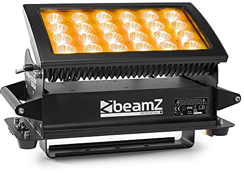 BeamZ Professional PRO Star-Color 360 - LED Fluter, wasserdichter Wall Washer, In- und Outdoor, RGBWA, LED Show LED Strahler, Profi DMX Licht, Veranstaltungstechnik, Gebäudebeleuchtung