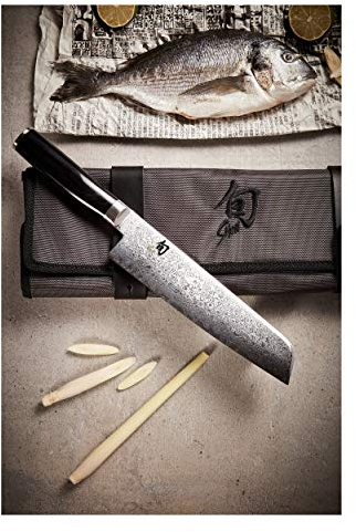 Kai TMM-W18 - Coltello e custodia, colore: Grigio