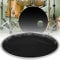 Bnineteenteam Drumhead Pack Drum Mesh Heads Silent 10 Zoll Drum Set Percussion Drum Kit Ersatzteile Schwarz Musikinstrumentenzubehör