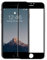 Woodcessories - Verre Trempé 3D Compatible avec iPhone SE (2020) / 8/7 / 6(s) Protection d'Écran, Dureté 9H, sans Bulles, Anti-Empreintes Digitales, Transparent, Noir