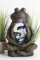 Arnusa Springbrunnen Frosch mit Beleuchtung Zimmerbrunnen Gartenbrunnen Zierbrunnen Gartendekoration