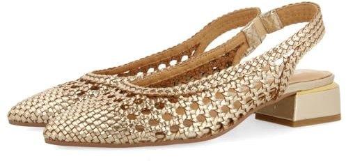 Gioseppo PISKOVE, Ballet Flat Mujer, Platino, 35 EU