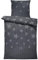 Leonado Vicenti Winter Bettwäsche Thermo Fleece Flausch Kuschelig Warme Garnitur Bettbezüge Set, Größe:3 teilig 240x220 cm, Farbe:Sterne grau