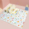 OUNUO Krabbelmatte Baby, Spielteppich für Kinder, Spielmatte Baby, Doppelseiten Krabbeldecke Spieldecke gym yoga matte 200x180cm (Zirkus)