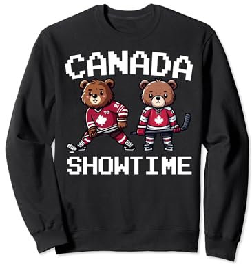 Kanada Cute Bear Eishockey Trikot - Kanada Hockey Team Sweatshirt
