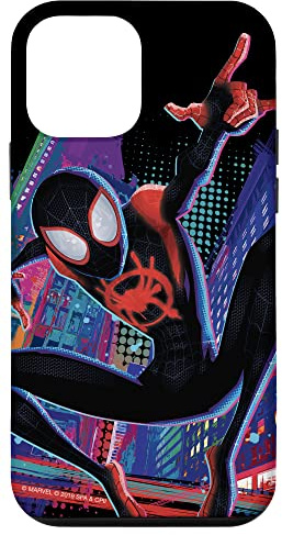 Marvel Spider-Man in das Spider-Verse Miles Morales City Hülle für iPhone 12 mini