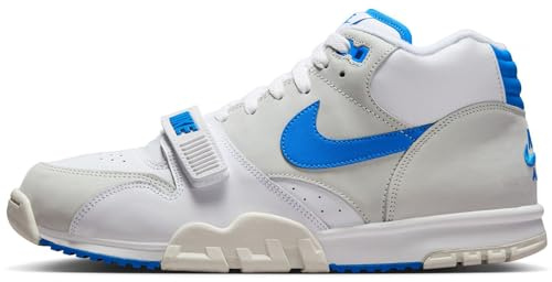 Nike Air Trainer 1 Herren Schuhe (FJ4183-100, White/Summit White/Photo Blue), Größe 44