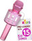 Move2Play, Kids Karaoke Microphone | Includes Bluetooth & Pre-Loaded Songs | Girls Toy for 2, 3, 4, 5+ Girls & Boys