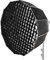 Andoer Parabolic Softbox 90 cm, multiuso, Softbox Bowens, Quick Release Studio Reflection Softbox con diffusore, griglia a nido d'ape, borsa per ritratti, interviste, film