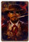 MYSJWLPOT Django Unchained Filmposter, Wanddekoration, Kunst, Metallblechposter, moderne Heimdekoration, Kunst, Metallposter, Hausbar, Laden, Dekorationen, Vintage-Schild, Geschenk, 30 x 20 cm