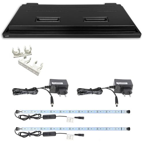 ZooPaul MLineLEDAbdeckung (100x40cm 2X LED weiß)