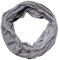 beybey® zarter Damen Loop Schal aus einem sehr feinen Material aus Seide und Baumwolle und in exkluisve Farben. (Punkte grau)
