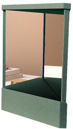 True Mirror – Spiegel Mit Echtem Bild, Nicht Umkehrbar, Spiegel Links/rechts, Nicht Umkehrbar, Präziser Spiegel Mit Echtem Bild, Nicht Umkehrbar, Wohnaccessoires Für Badezimmer Und Schlafzimmer