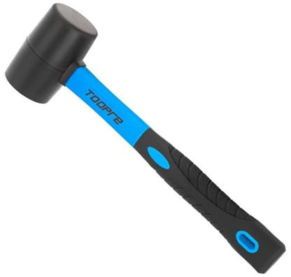 OAJABBGE Tragbarer Fahrradwartung Hammer Gummi Schläfe Nicht Slip Fahrräder Headsets Repair Hammer Bike Reparaturwerkzeug