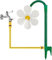 2025 Neueste Tanzende Gänseblümchen Sprinkler, Crazy Daisy Wasser, 360° Rotierender Rasensprenger mit Spaßfaktor für Garten, Rasen & Kinder, Bewässerungssystem für Gartenrasen (Weib)