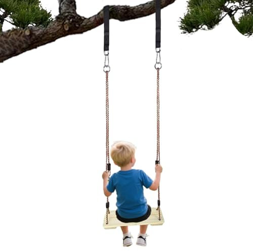 Swing de Madera - Porche para Niña | Sillas De Juego Sensorial Equipo Robusto, Silla De De Madera Al Aire Libre Porche De Juego, Silla Sensorial, Esclava De