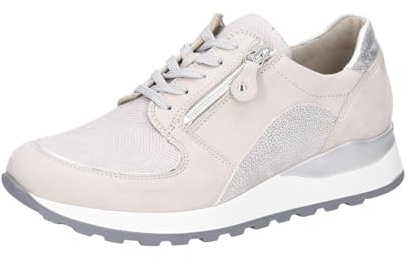 Waldläufer Hiroko Weite H Stein/Argento Stretch grau