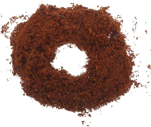 SHINEOFI Substrato di Cocco Naturale per Terrari di Tartarughe di Terra e Granchi, 500g, Previene Lesioni alle Zampe e Supporta la Muta, per Terrari in Vetro