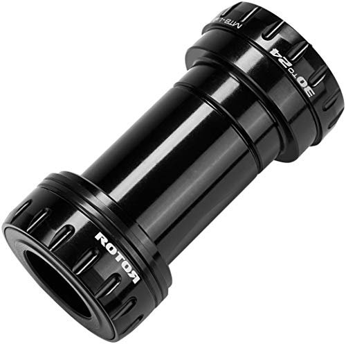 Rotor Unisex - Adulto Rodamiento Interior BB30 3024 73mm Steel Black Negro Normal