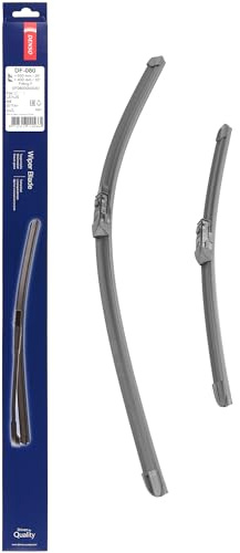 DENSO Flachwischer-Set DF-080 (650/400 mm, Linkslenker): Zwei leise, langlebige Wischer mit aerodynamischem Design. OEM-Qualität, breite Kompatibilität, 2-Jahre Garantie
