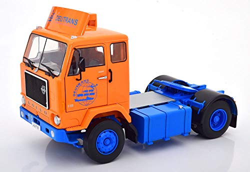 KK-Scale Road Kings Volvo F88 Deutrans 1965-1977 Orange Blau LKW limitiert 1 von 600 Stück 1/18 Modell Auto