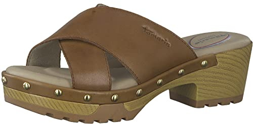 Tamaris Comfort Damen 8-8-87301-20-305 Pantolette, Cognac, 37 EU