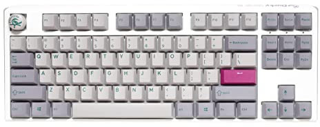 Ducky One 3 Mist Grey TKL Gaming Tastatur, RGB LED - MX-Brown (US)