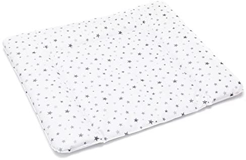 Fillikid Wickelauflage Softy Large 75x85 cm (Sterne Weiß)