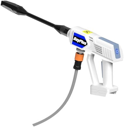 Schnurloser Hochdruckreiniger, 652PSI Leichter 3-Stufen-Hochdruckreiniger zum Autowaschen und Gartenbewässern 08 (ohne Batterie)