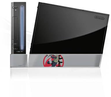 DeinDesign Autocollant Compatible avec Nintendo Wii Sockel Sticker Film Autocollant Naruto Shippuden Kakashi Produit sous Licence Officielle