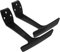 1 Par Accesorios para Sillas De Oficina Almohadillas para Brazos De Silla De Juego Repuestos para Sillas De Oficina Sillones Asiento Elevador Soporte para Brazo Black El Plastico