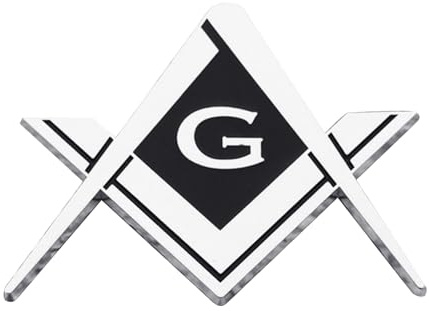 Masonic Fraternity Emblems Decal Badge Sticker Strong Adhesive Long Lasting Shines for Car Truck Motorcycle Accessories