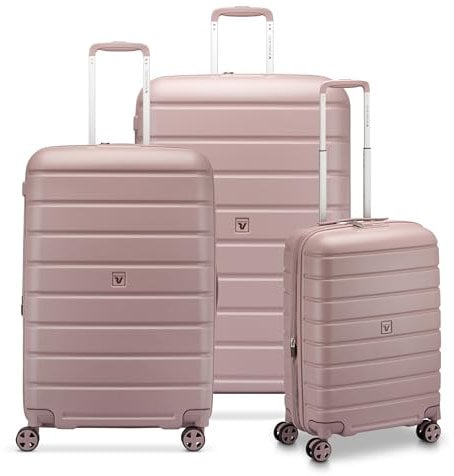 Roncato RELIFE SET VALIGIE (Grande, Medio, Cabina) Rosa Pastello