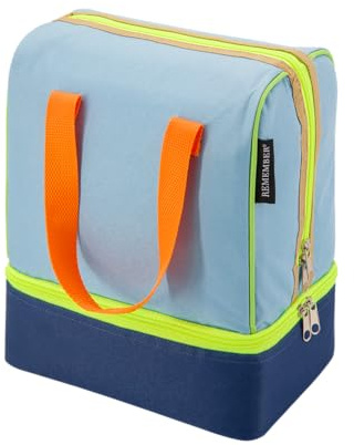 Remember Lunch-Kühltasche Telli, ca. 9L, Polyester – Isolierte Lunchbag für Snacks, Getränke & Mittagessen, praktische Kühl-Lunchbox (Nick)
