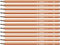 STABILO - Dreikant-Schulbleistift - Trio Bleistift in orange - 12er Pack - Härtegrad 2B