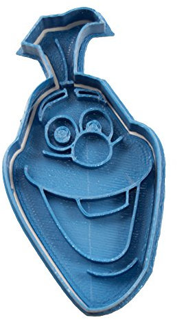 Cuticuter Frozen Olaf Cortador de Galletas, Plástico, Azul, 8x7x1.5 cm