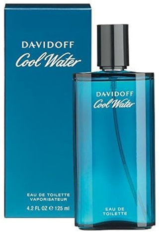 DAVIDOFF Cool Water Men Pour Homme Eau de Toilette für Herren, 125 ml, Eau de Toilette, 125 ml, Originalspray