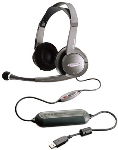 Plantronics DSP-500 Digitally-Enhanced USB Gaming/Multimedia Stereo Headset and Software