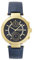 Versus by Versace Damen Datum klassisch Quarz Uhr mit Leder Armband S79040017
