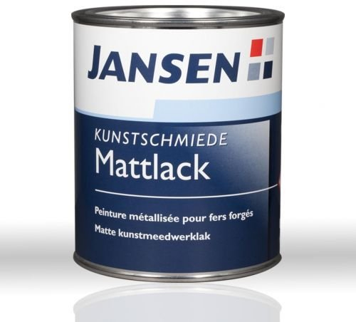 Jansen Kunstschmiede-Mattlack schwarz 2,5l
